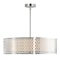 Cwi Lighting Mikayla 5 Light Drum Shade Chandelier With Satin Nickel Finish 5555P22SN - alternate 7
